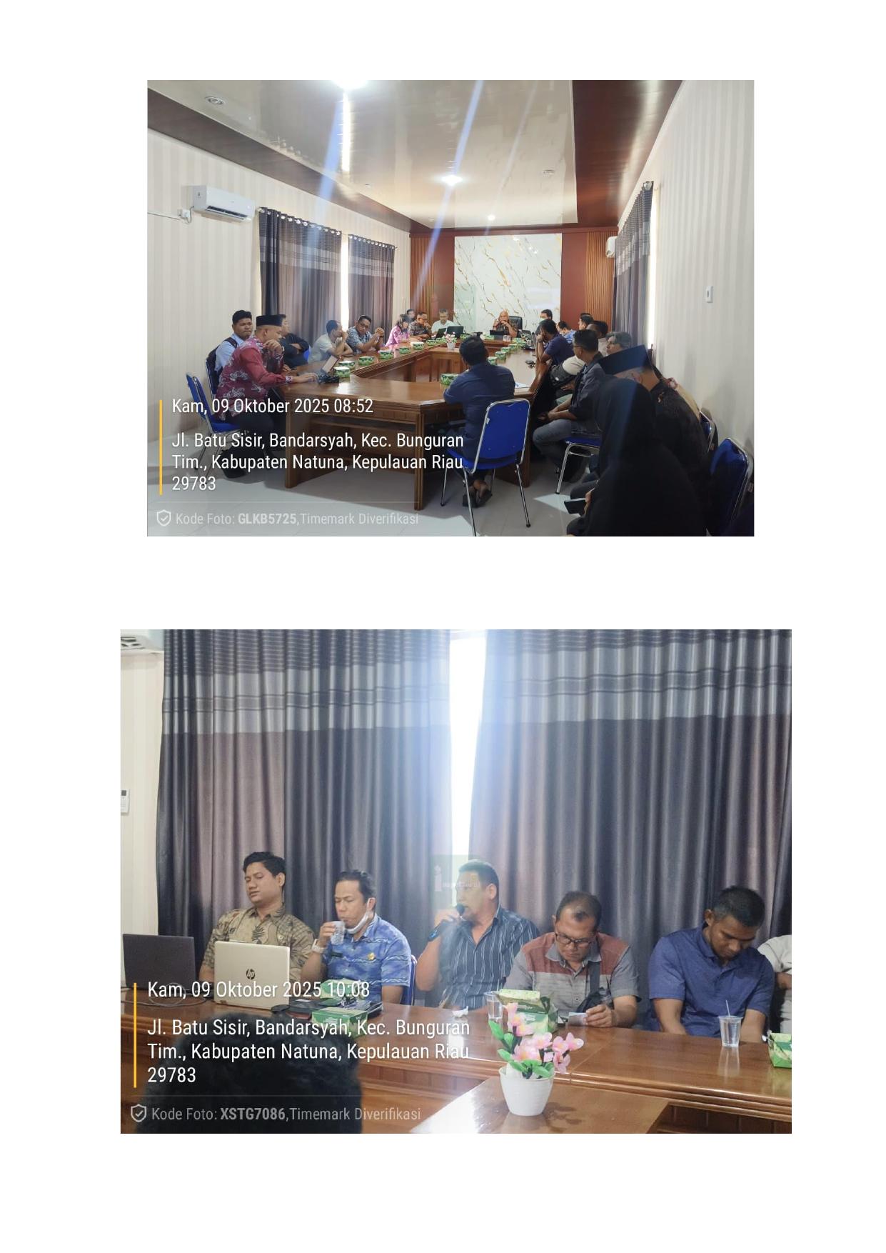 Dokumentasi penguatan tata kelola dan pengendalian fraud di Kabupaten Natuna