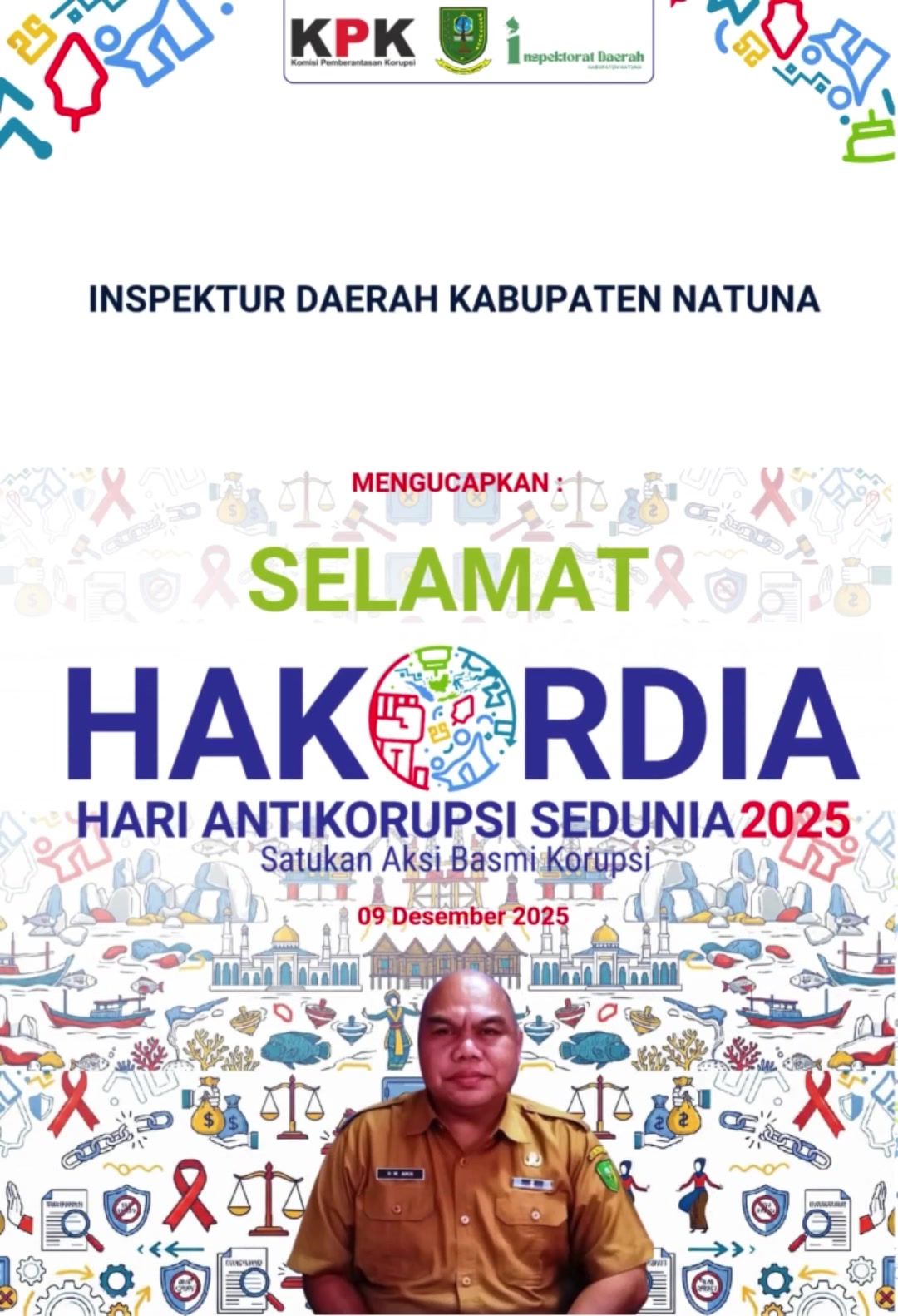 Peringatan Hari Antikorupsi Sedunia di Kabupaten Natuna