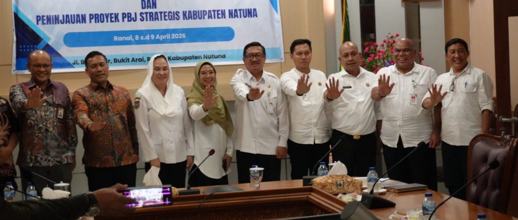 Rapat koordinasi pemberantasan korupsi Pemerintah Kabupaten Natuna bersama KPK