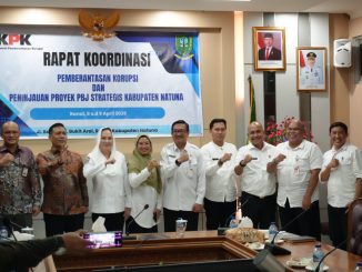 Pembahasan penguatan tata kelola Pemerintah Kabupaten Natuna bersama KPK