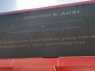 Videotron menayangkan ajakan mewujudkan tata kelola yang bersih, transparan, dan berintegritas
