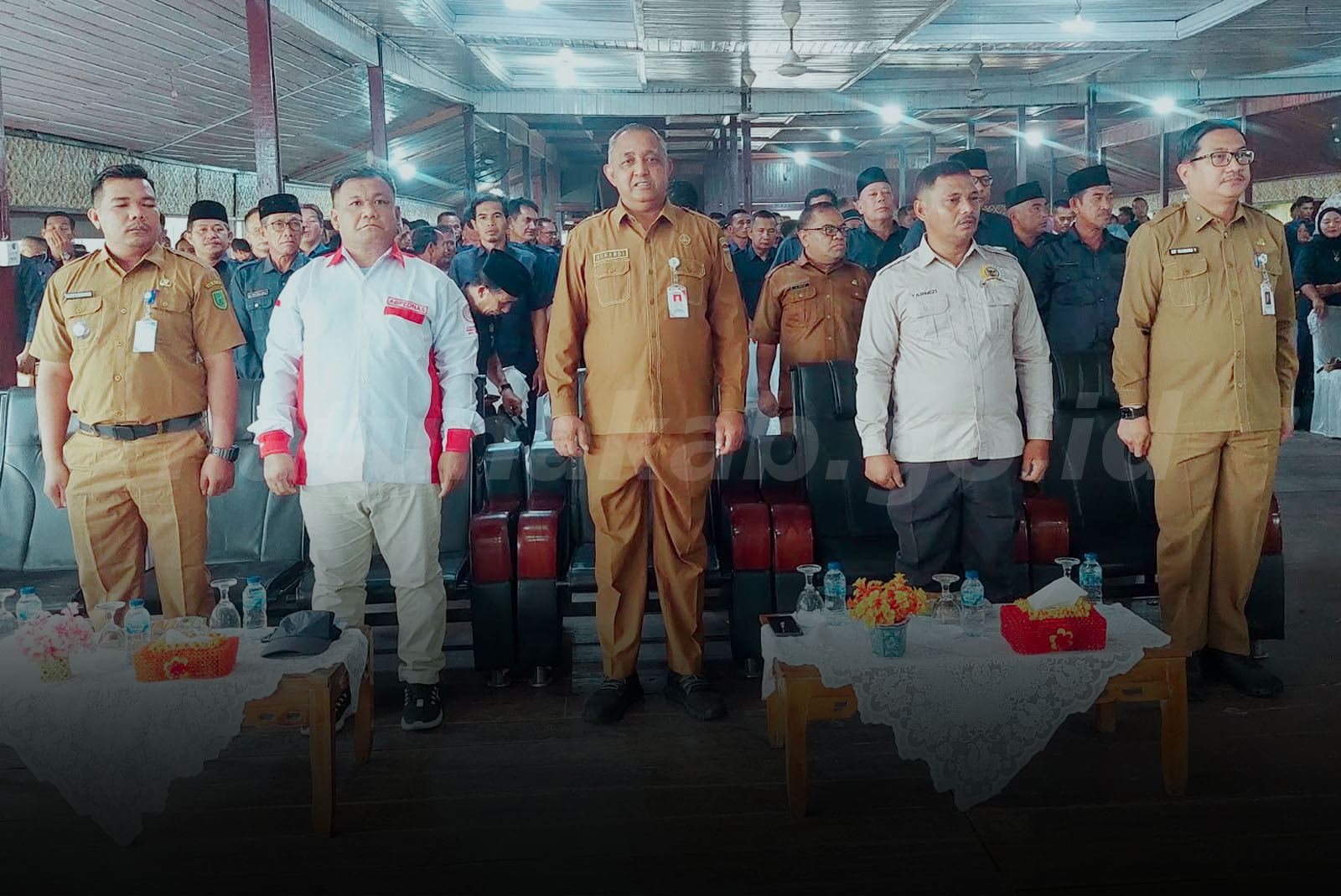 Sesi pembukaan Rakerda PABPDSI dan pembekalan materi penguatan peran pengawasan BPD dalam mengawal transparansi keuangan desa.