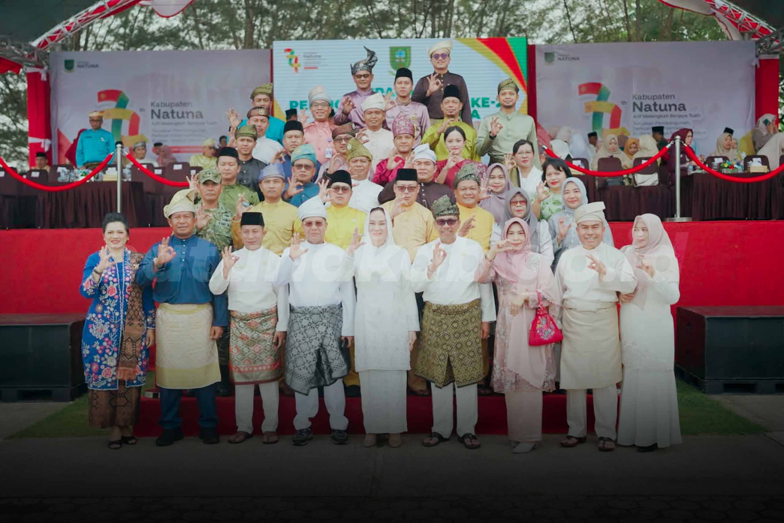 Peringati Hari Jadi ke-27 Kabupaten Natuna di Pantai Piwang, Inspektorat Daerah Pertegas Komitmen Pengawalan Akuntabilitas Pembangunan Wilayah Perbatasan