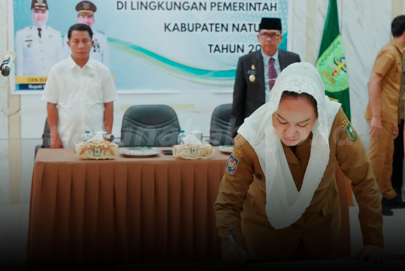 Bupati Natuna Lantik Pejabat Pimpinan Tinggi Pratama di Gedung Sri Serindit, Inspektorat Daerah Kawal Kepatuhan Tata Kelola dan Pakta Integritas ASN