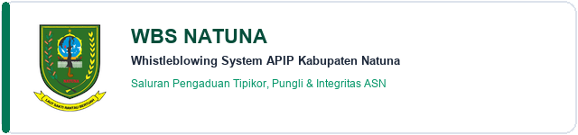 Whistleblowing System APIP Natuna