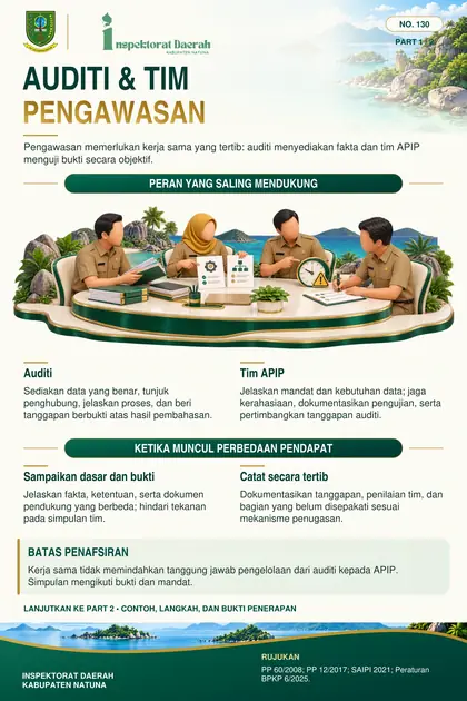 Kerja Sama Auditi dalam Pengawasan