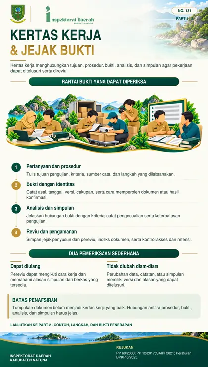 Kertas Kerja dan Jejak Bukti Audit