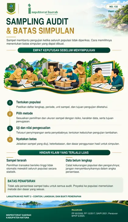 Sampling Audit dan Batas Simpulan