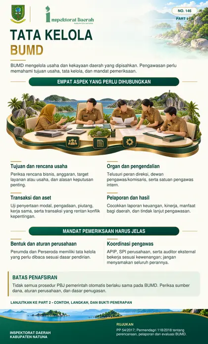 Tata Kelola dan Pengawasan BUMD