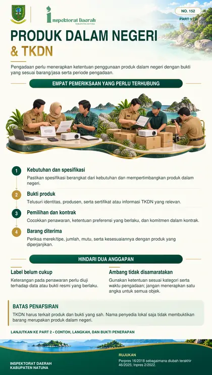 Produk Dalam Negeri dan TKDN