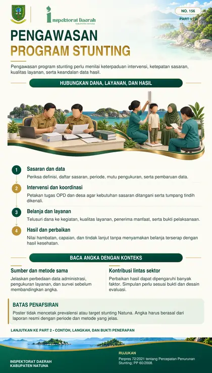 Pengawasan Program Penurunan Stunting